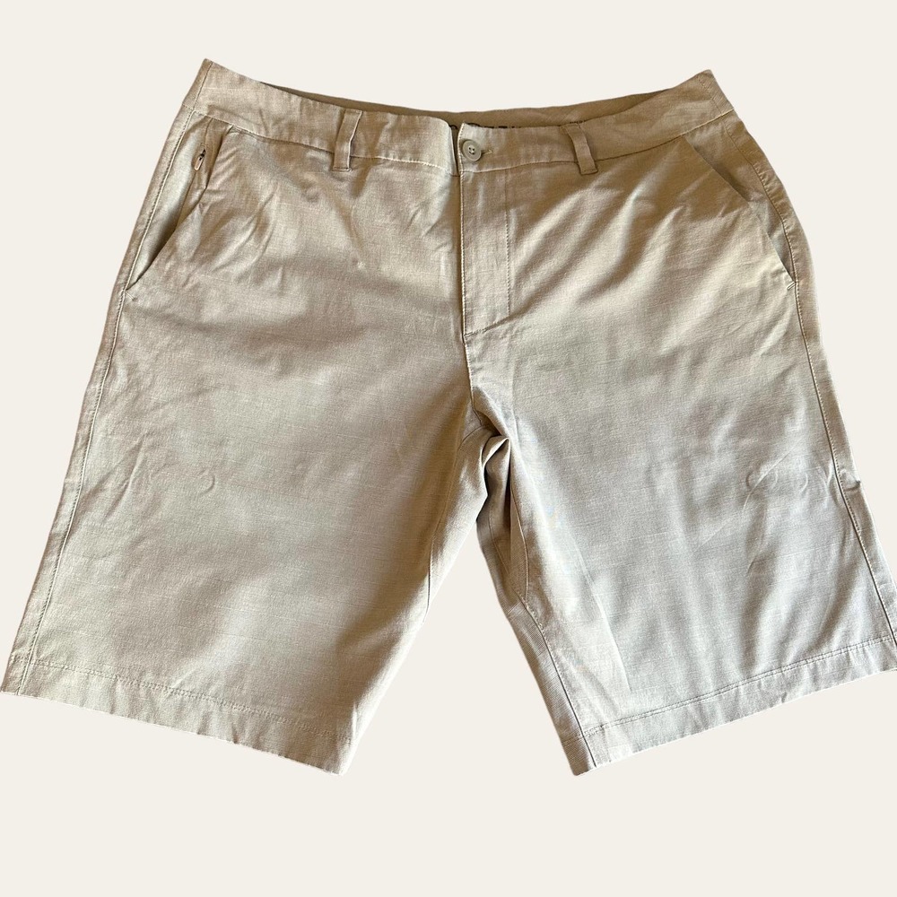 Hang Ten Men's Lightweight 4way stretch Quick Dry Hybrid Short, Twillio - Picture 6 of 8
